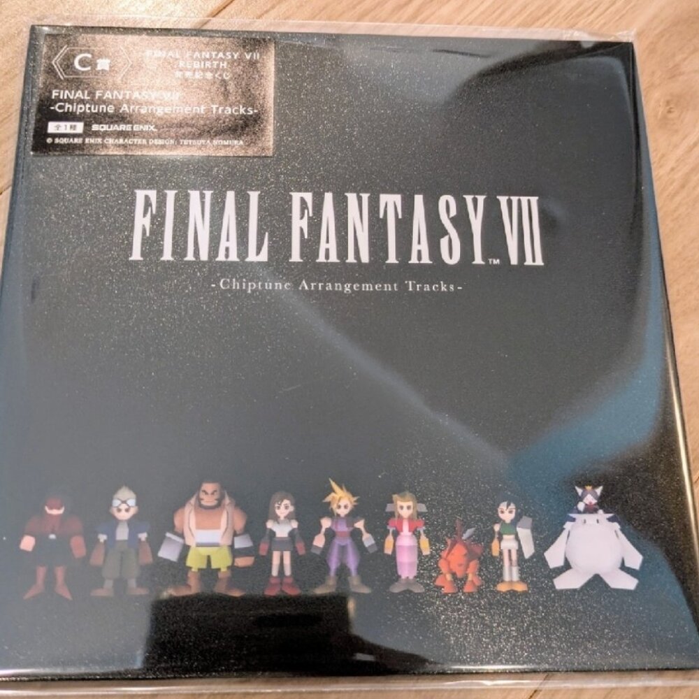 FF 7 Rebirth Square Enix Anniversary Kuji C Award Chiptune Arrangement Tracks